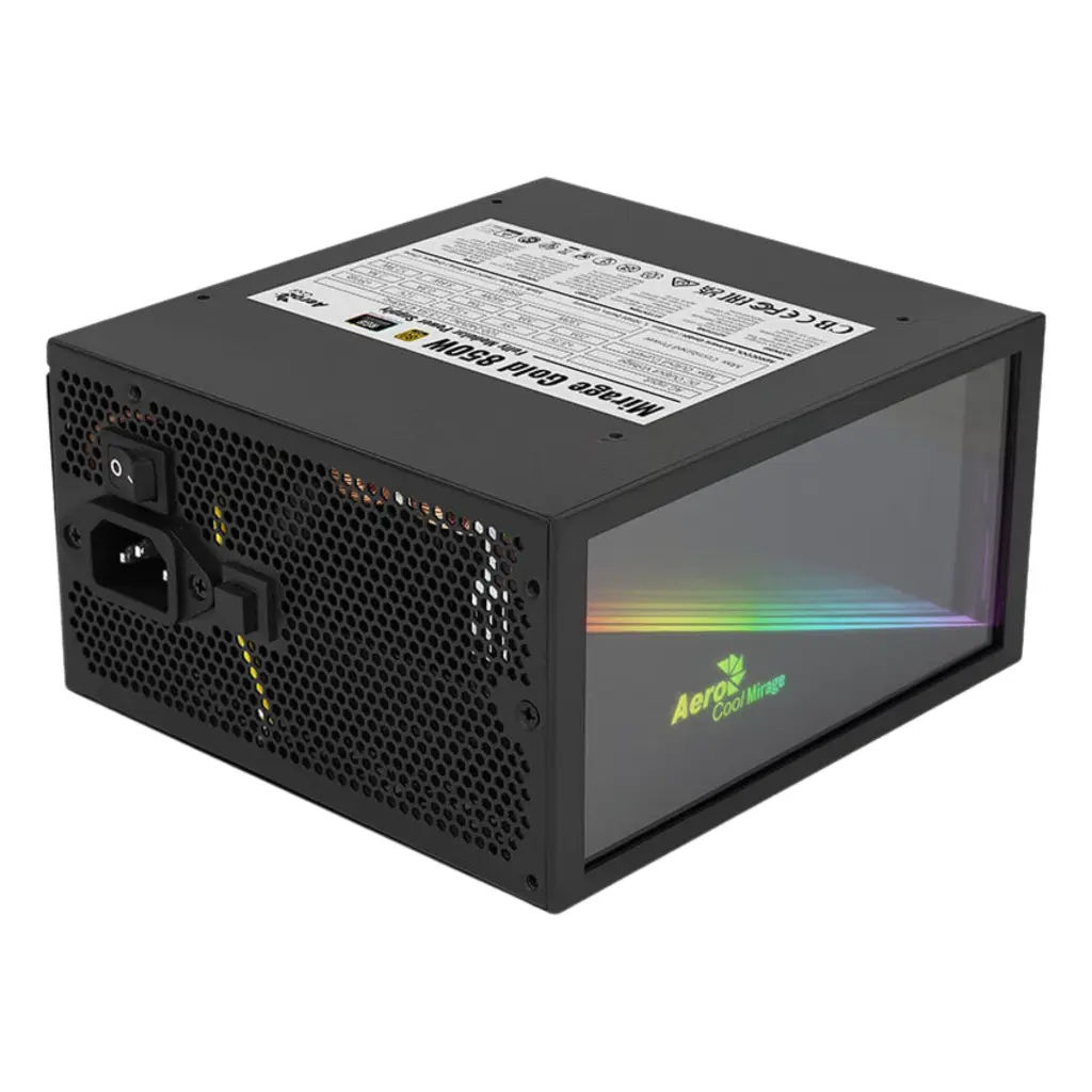 Fuente de poder 850W AeroCool Mirage 80+ Gold 2.0 (3).webp