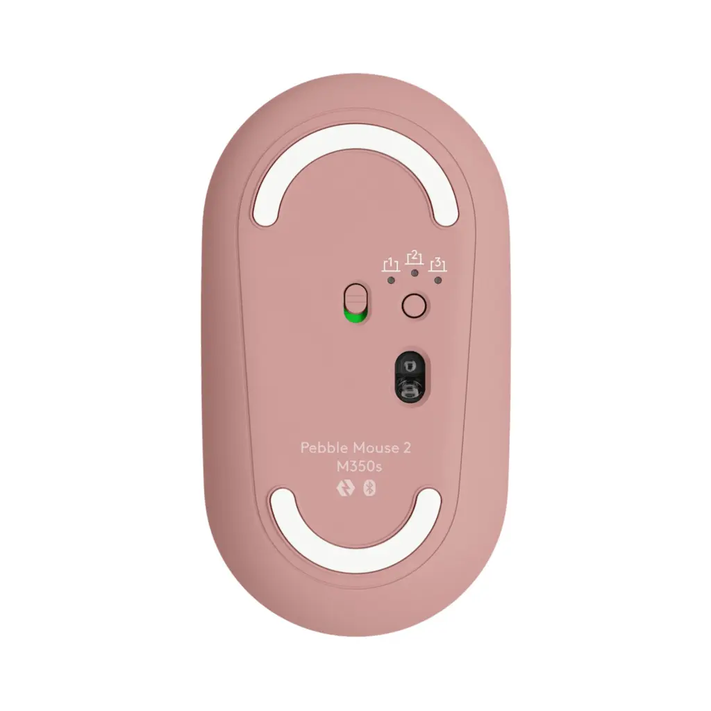 Mouse logitech Pebble 2 M350s Rosa, Blanco, Negro (12).webp