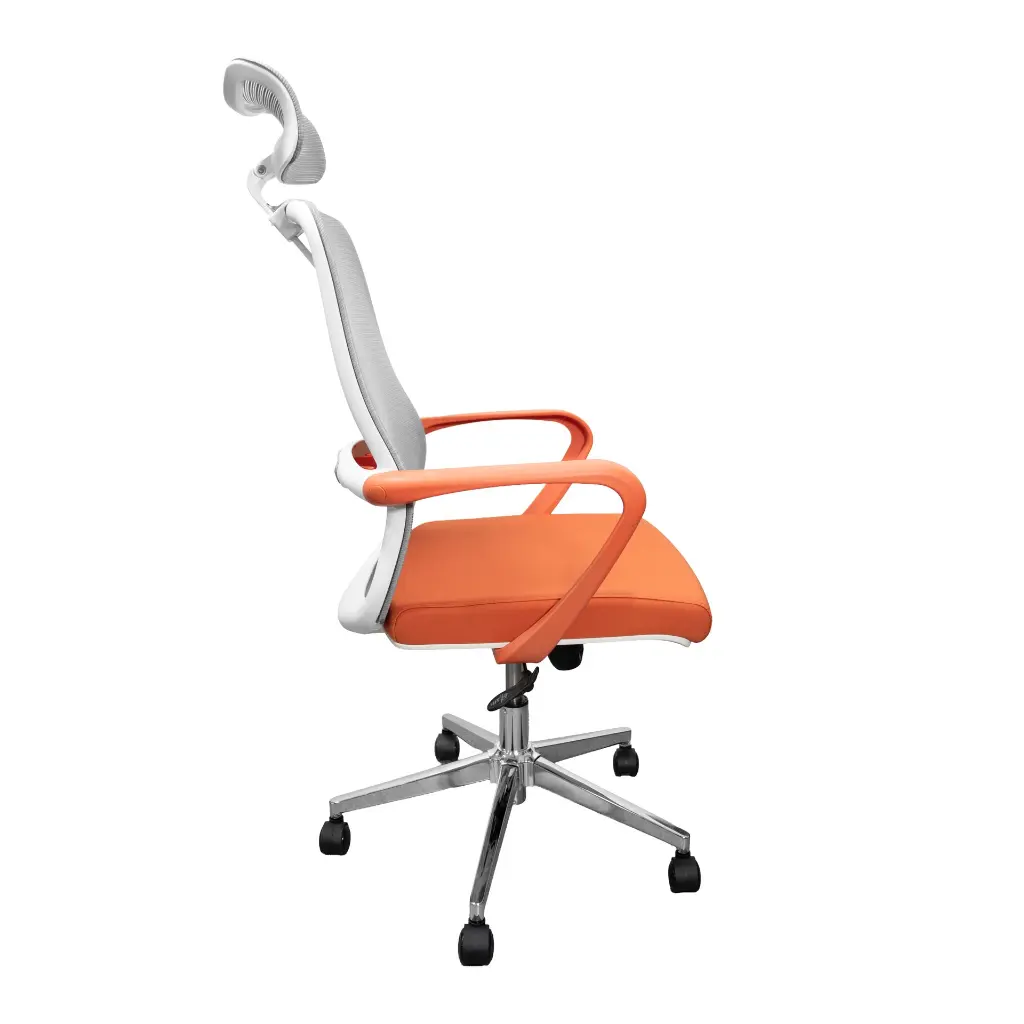 Silla para Oficina Semi Ejecutiva A-202 AzulGris 2.0 (4).webp