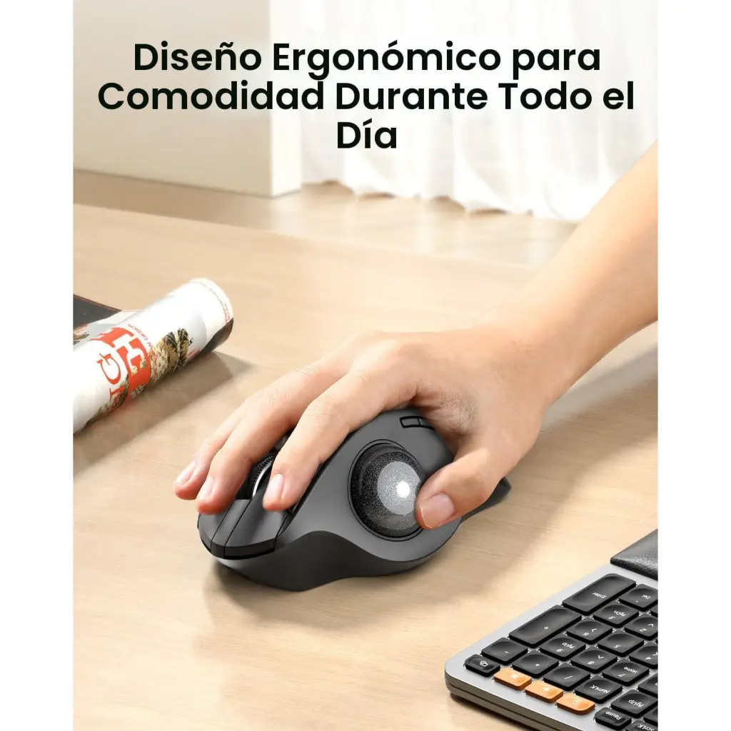 Mouse Inalambrico ProtoArc Wireless Trackball EM01 Ergonomic Bluetooth 2.0 (2).webp