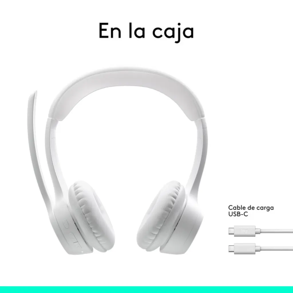 Audifono Logitech ZONE 300 Negro, Blanco, Rosado 2.0 (16).webp