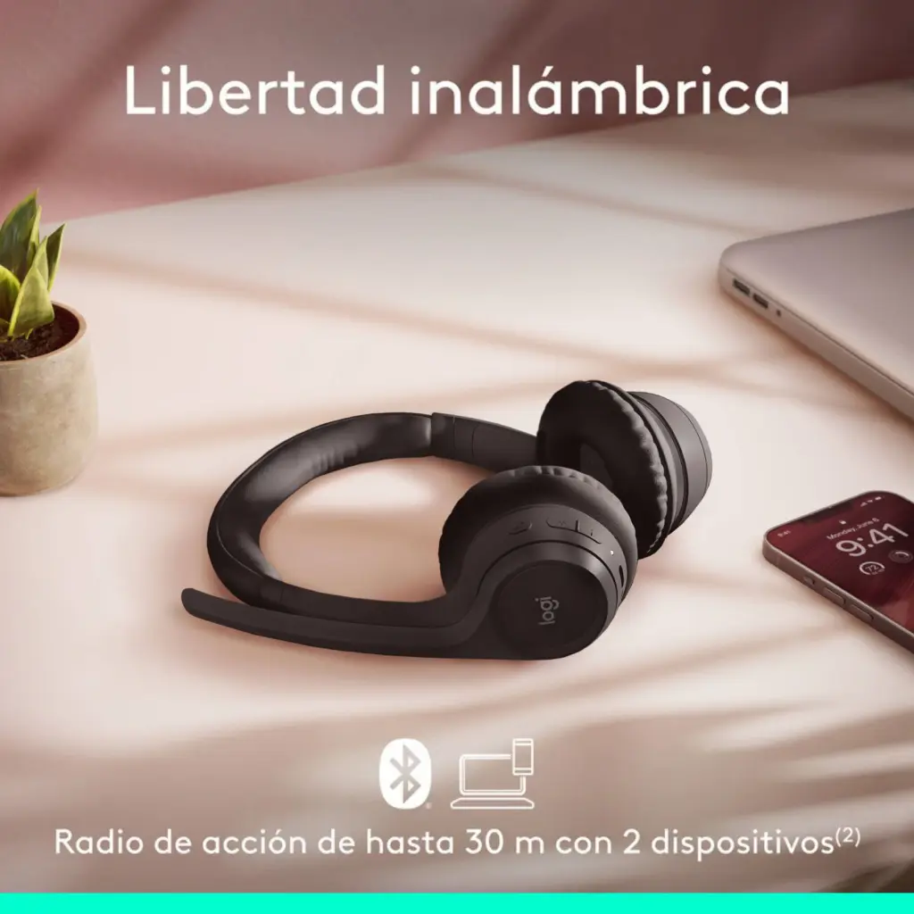 Audifono Logitech ZONE 300 Negro, Blanco, Rosado 2.0 (18).webp
