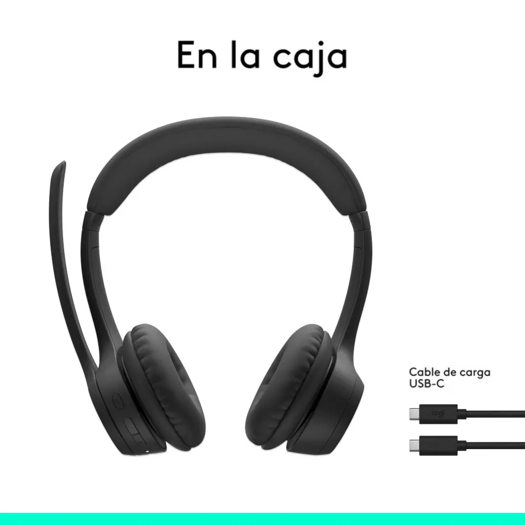 Audifono Logitech ZONE 300 Negro, Blanco, Rosado 2.0 (21).webp