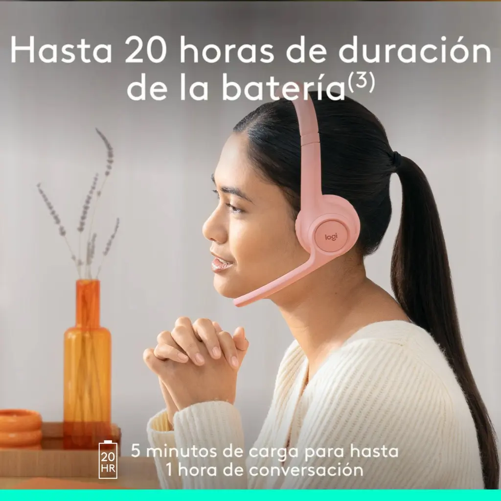 Audifono Logitech ZONE 300 Negro, Blanco, Rosado 2.0 (35).webp