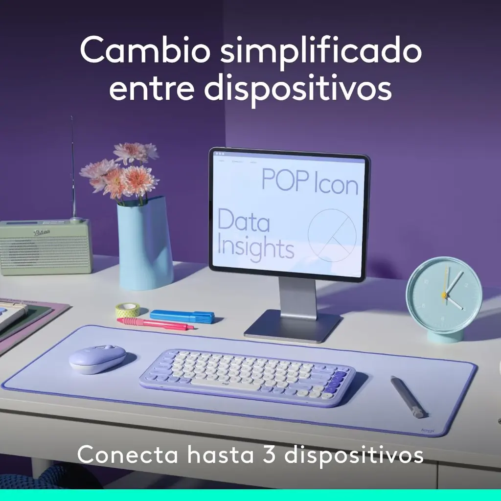 Kit TecMouse Logitech Pop Icon varios colores 2.0 (22).webp