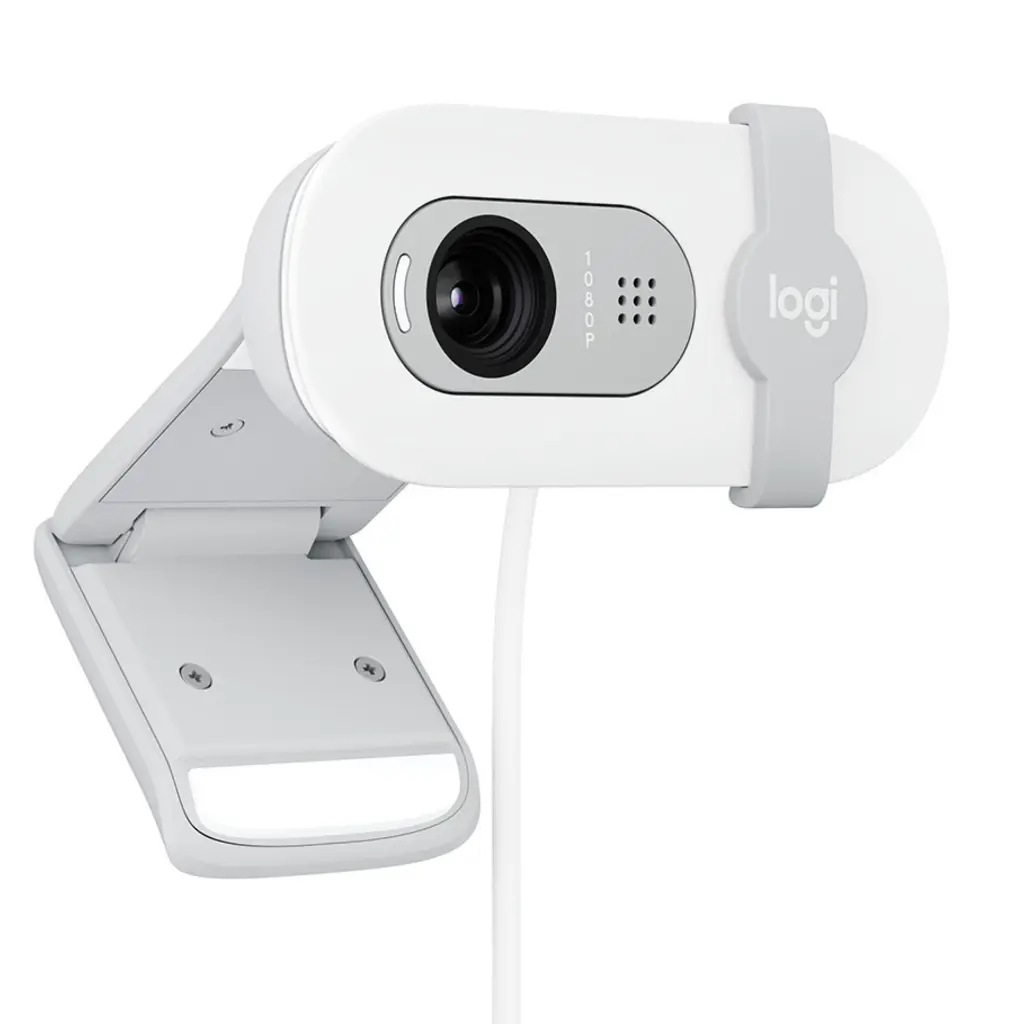 Camara WEB Logitech Brio 100 Negro, Blanco 2.0 (3).webp