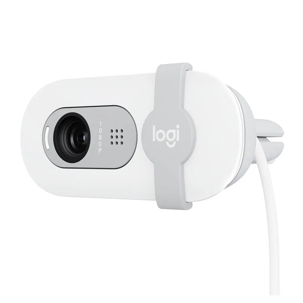 Camara WEB Logitech Brio 100 Negro, Blanco 2.0 (4).webp