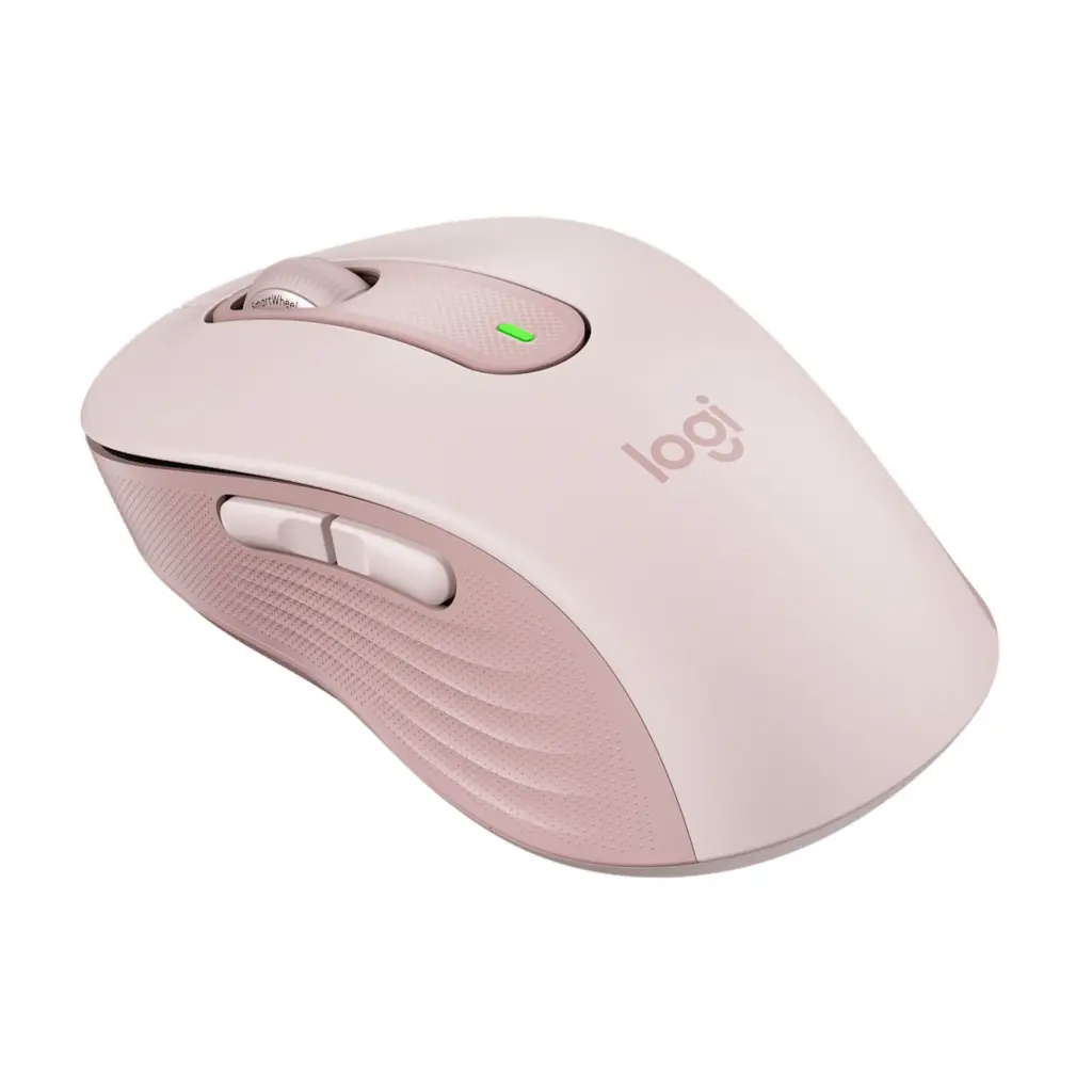 Mouse Logitech Signature M650 Negro,Blanco,Rosa 2.0 (7).webp