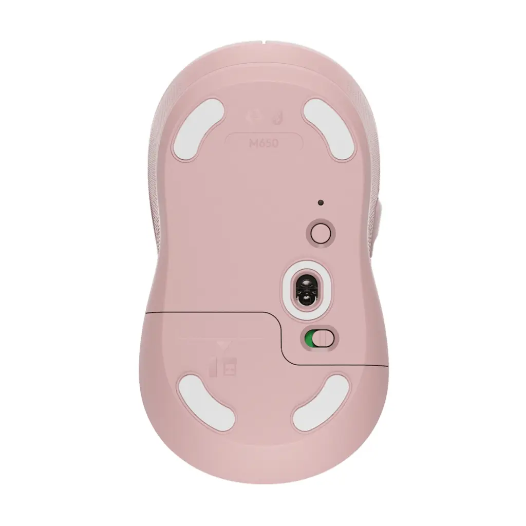 Mouse Logitech Signature M650 Negro,Blanco,Rosa 2.0 (11).webp