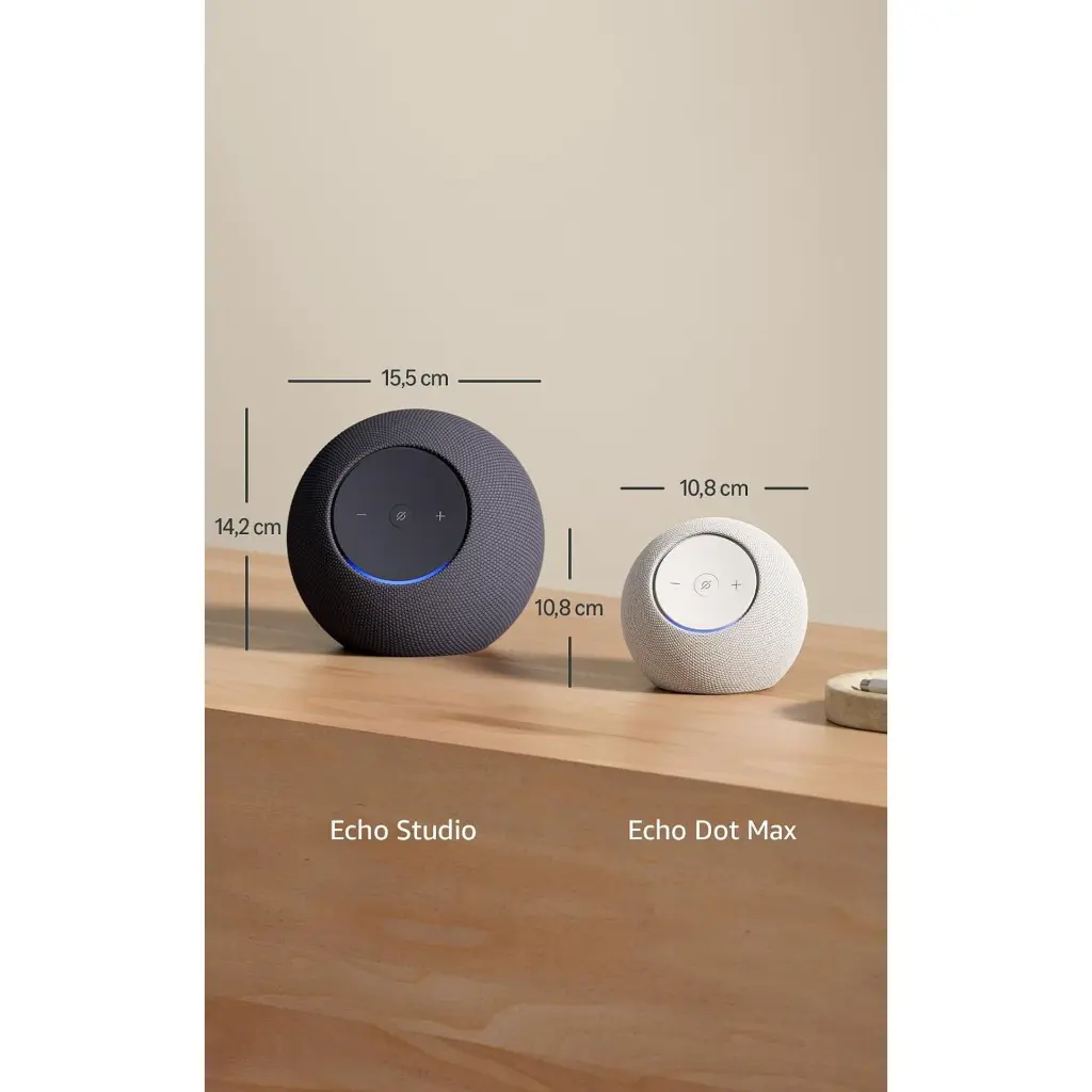 Amazon Echo Dot Max Morado, Blanco, Grafito (5).webp