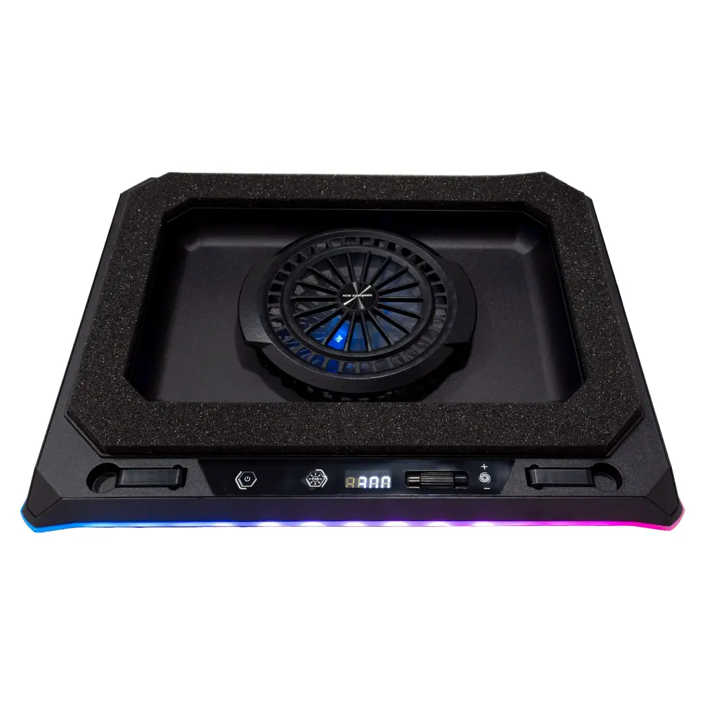 Base Enfriadora Laptop ICE COOREL A81 RGB Gaming 1 Ventiladora 2.0 (4).webp