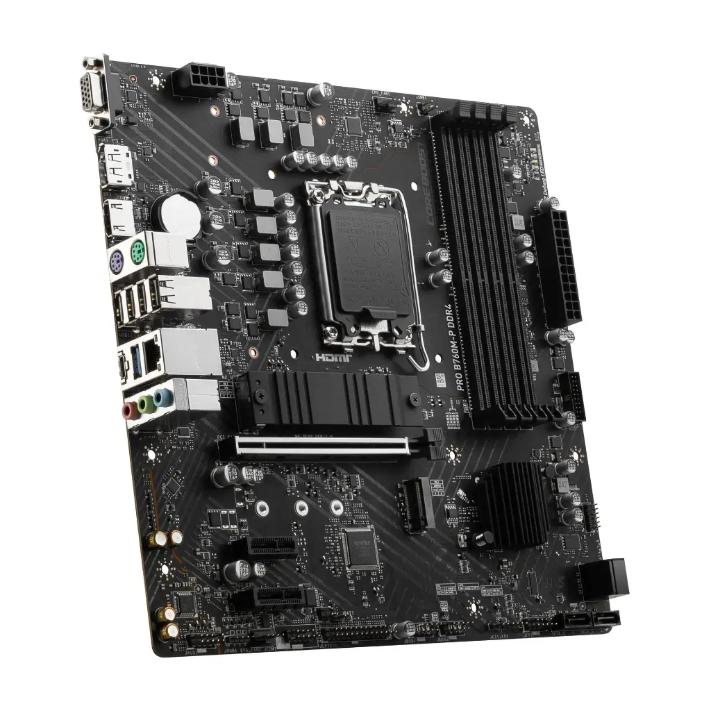Tarjeta Madre MSI Pro B760M-P DDR4 911-7E02-029 2.0 (1).webp