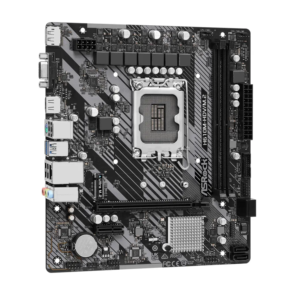 Tarjeta Madre Asrock H610M-HDVM.2 R2.0 DDR4 2.0 (1).webp