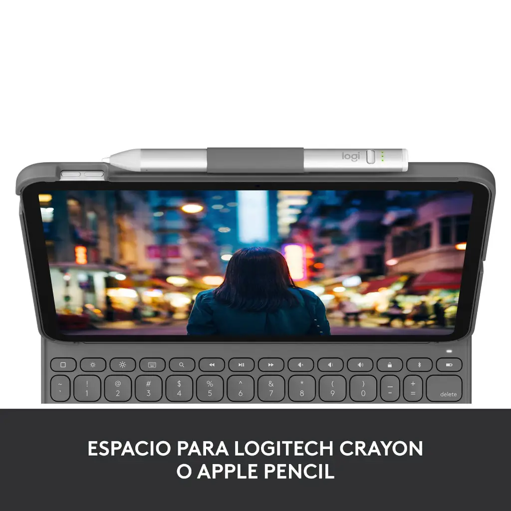Funda con teclado Logitech Slim Folio Ipad 920-011368 2.0 (1).webp