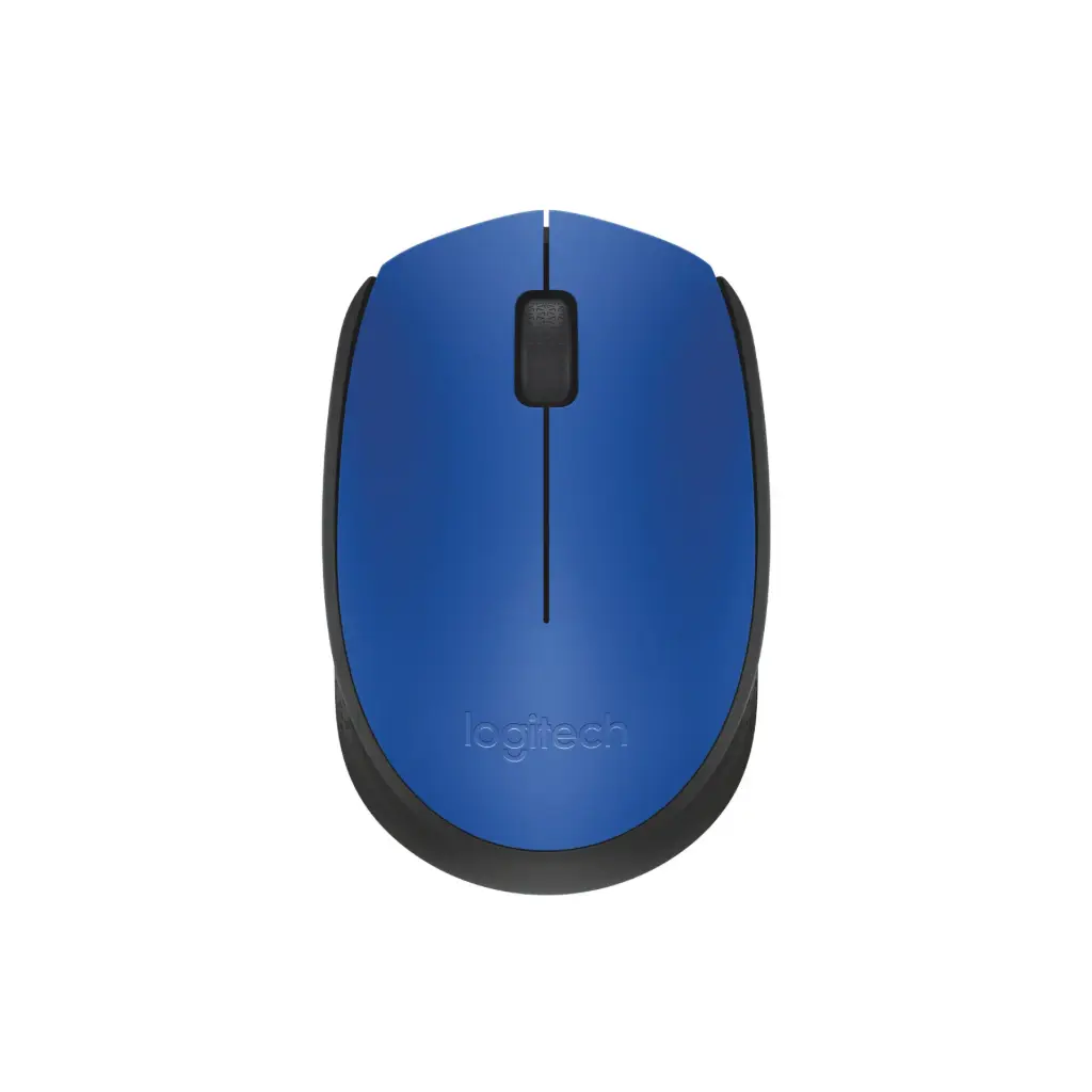 Mouse Inalambrico Logitech M170 Azul/Negro 910-004800
