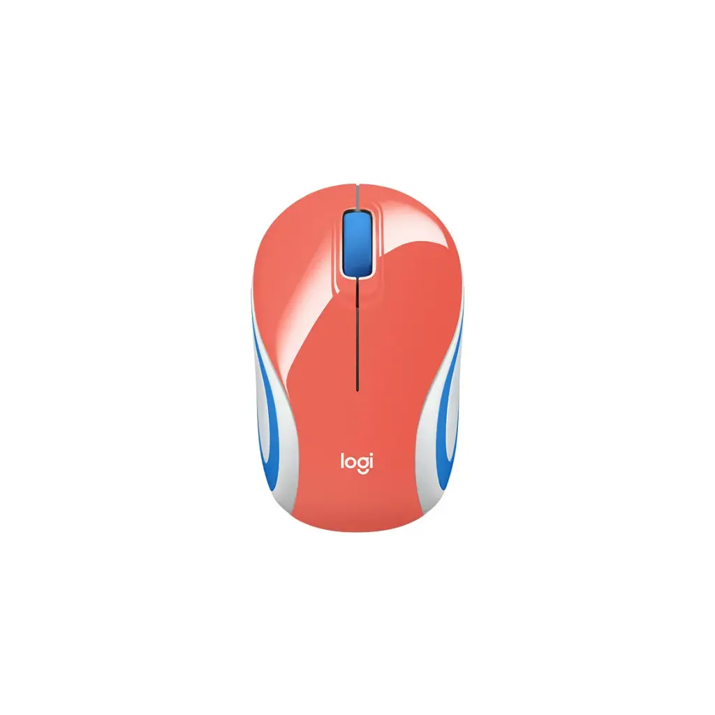 Mouse Inalambrico Logitech M187 Coral 910-005362