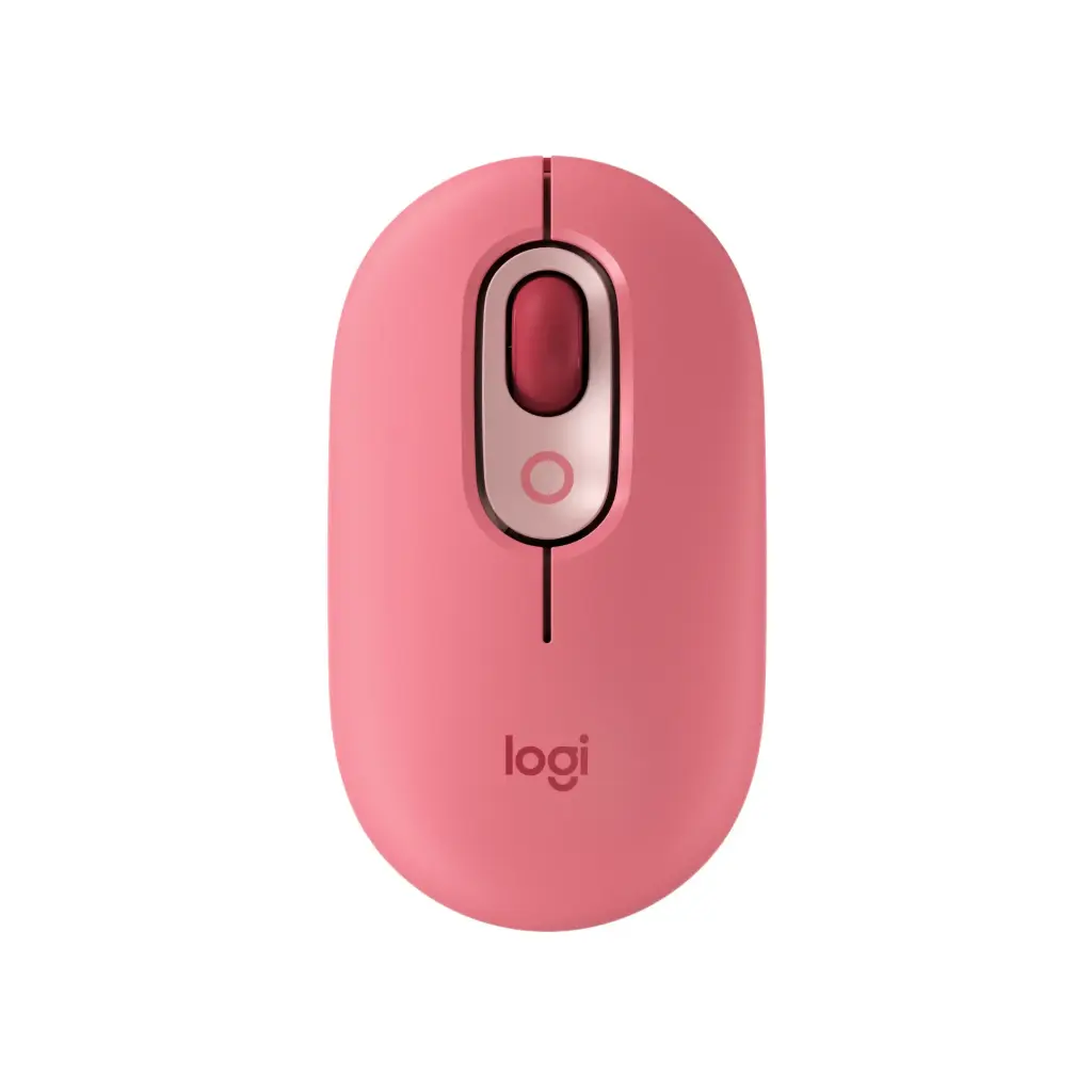 Mouse Inalambrico Logitech Pop 910-006545 Rosado