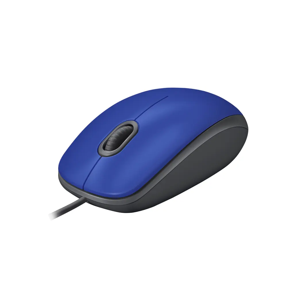 Mouse USB Logitech M110 Silent 910-005491 910-006662 Azul/Negro