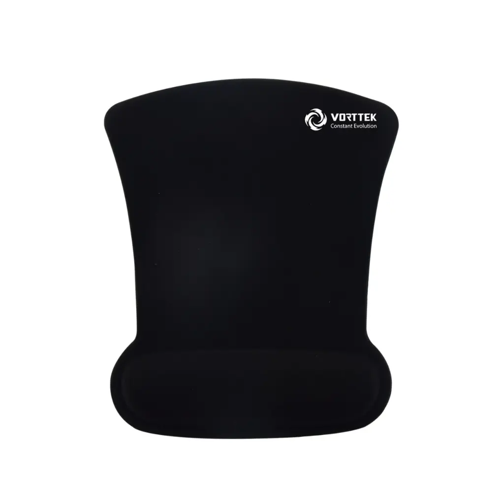 Mousepad con Gel Vorttek VK-18000 Negro NTG