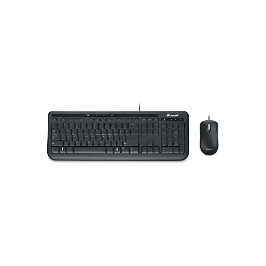 Kit de Teclado y Mouse USB Microsoft 600 Ingles