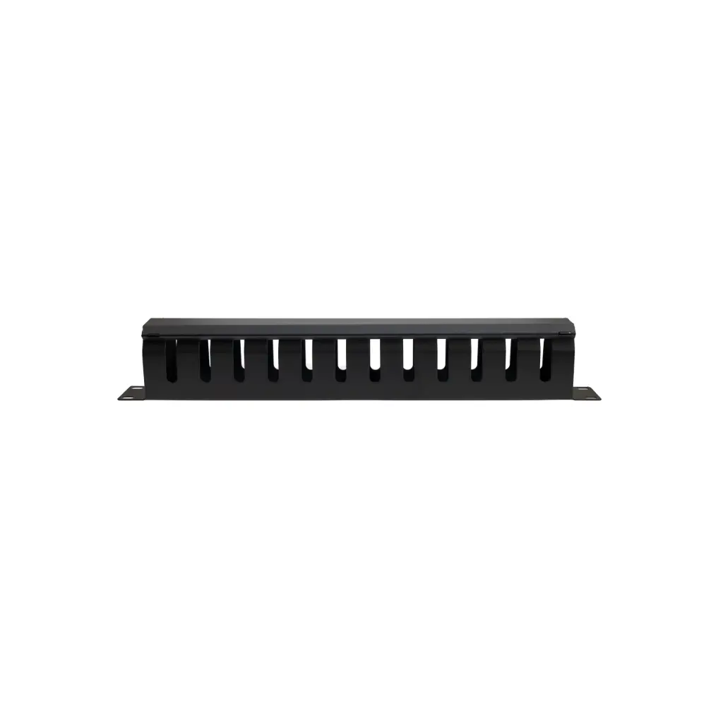 Organizador de Cable Red Vorttek 1U Metal
