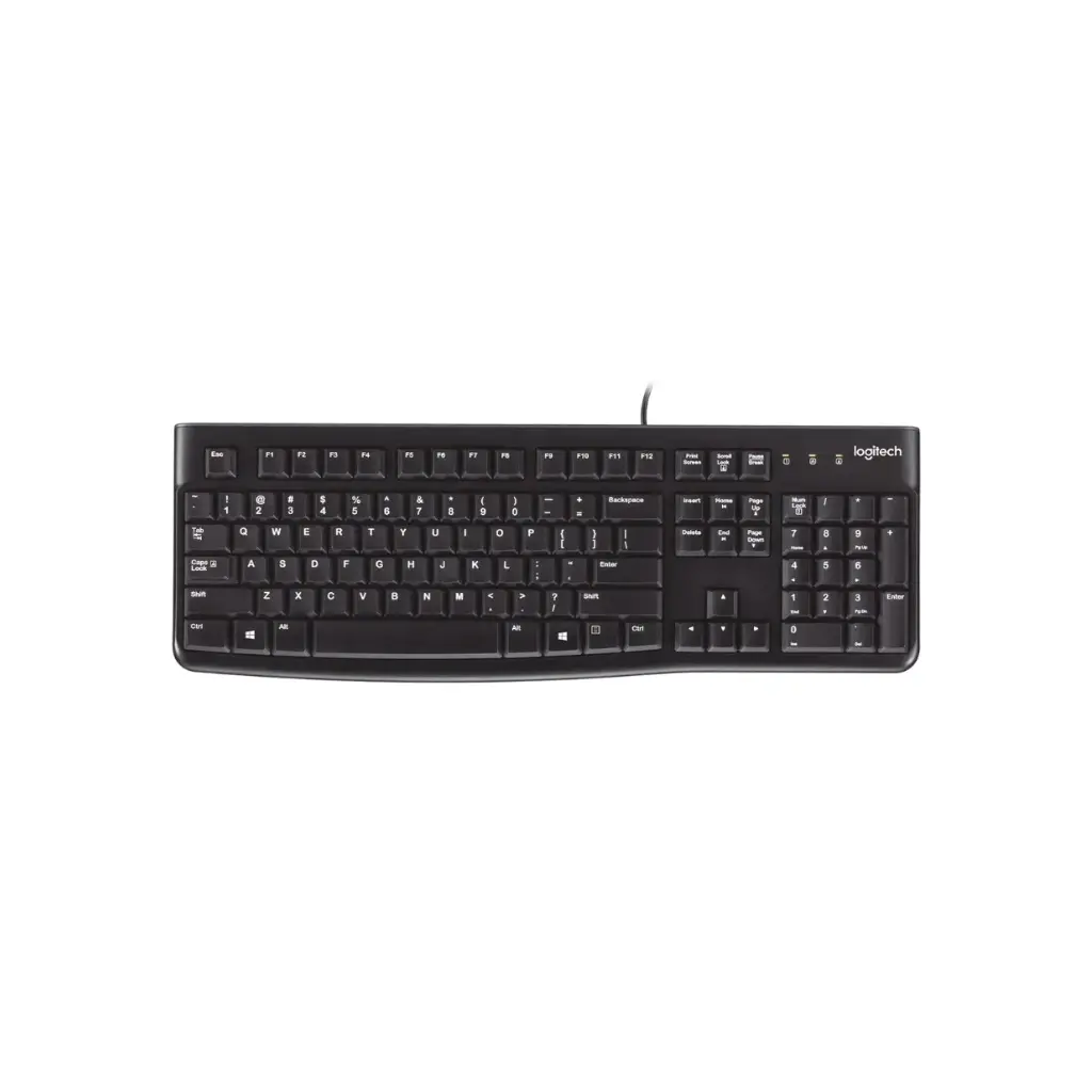 Teclado USB Logitech K120 920-002478 Ingles