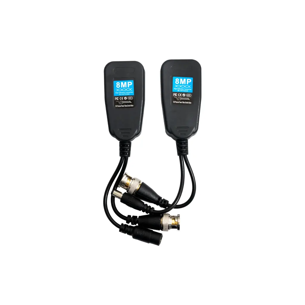 Video Balun BNC HD PV/PVD/PVA RJ45 Con Corriente