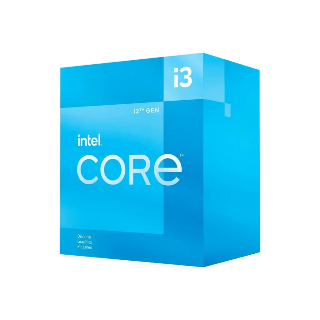 Procesador Intel Core i3-12100F 3.3GHz. Sin GPU LGA1700  N/D 12MG