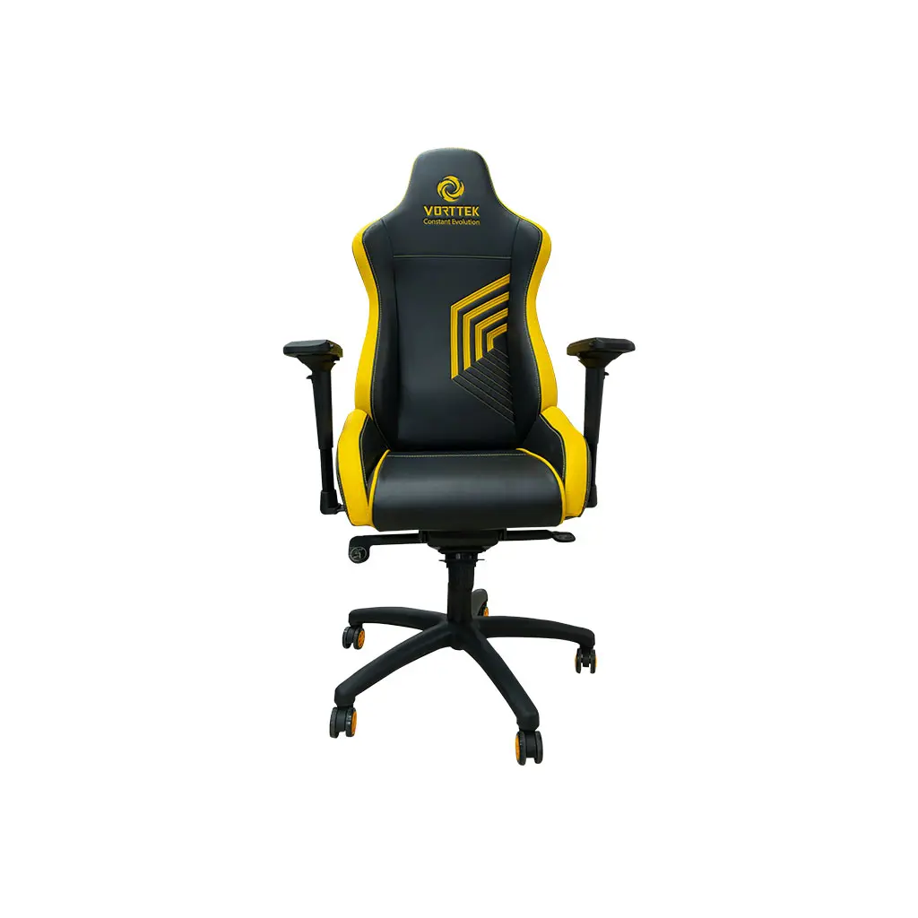 Silla Gamer Vorttek Negro/Amarillo serie Pro VK-868