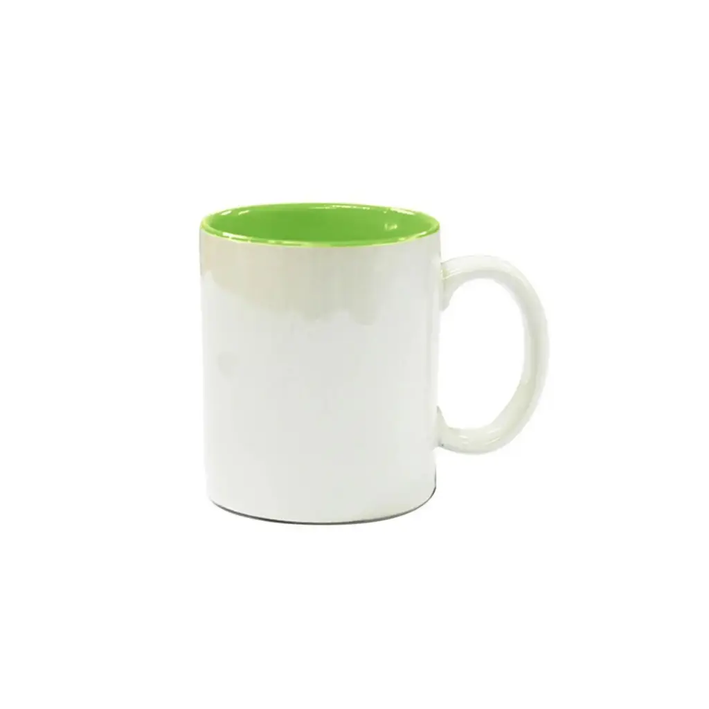 Sub/Taza de Ceramica para Sublimacion Fondo Verde N/D