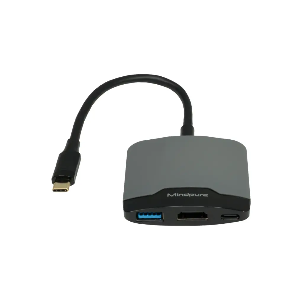 Adaptador USB-C a HDMI/USB 3.0/USB-C Mindpure LX10477