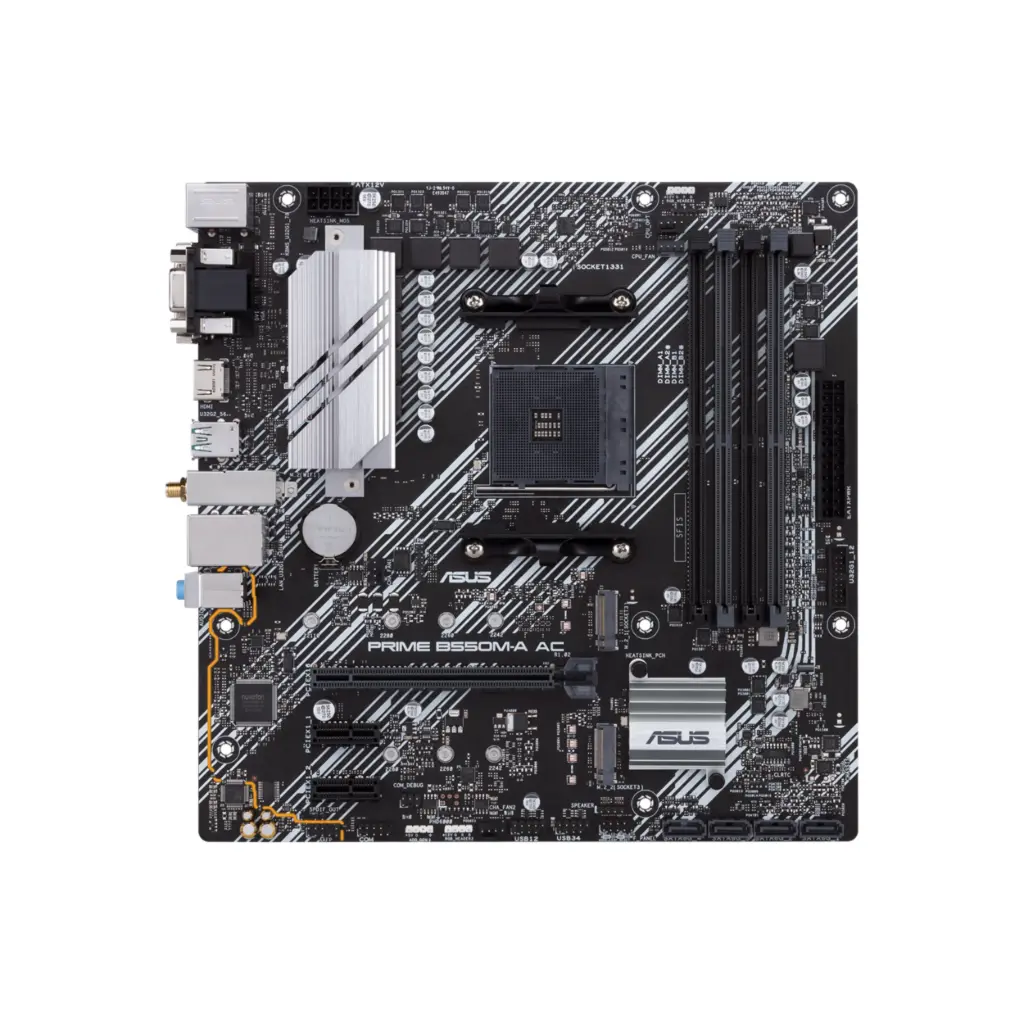Tarjeta Madre PC AM4 ASUS PRIME B550M-A AC 90MB15K0-M0EAY0