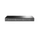 Switch de 48 Puertos Gigabit Administrable + 4 SFP Puertos TPLINK JETSTREAM GIGABIT L2+ TL-SG3452 Rackeable  L2  4 SFP Puertos