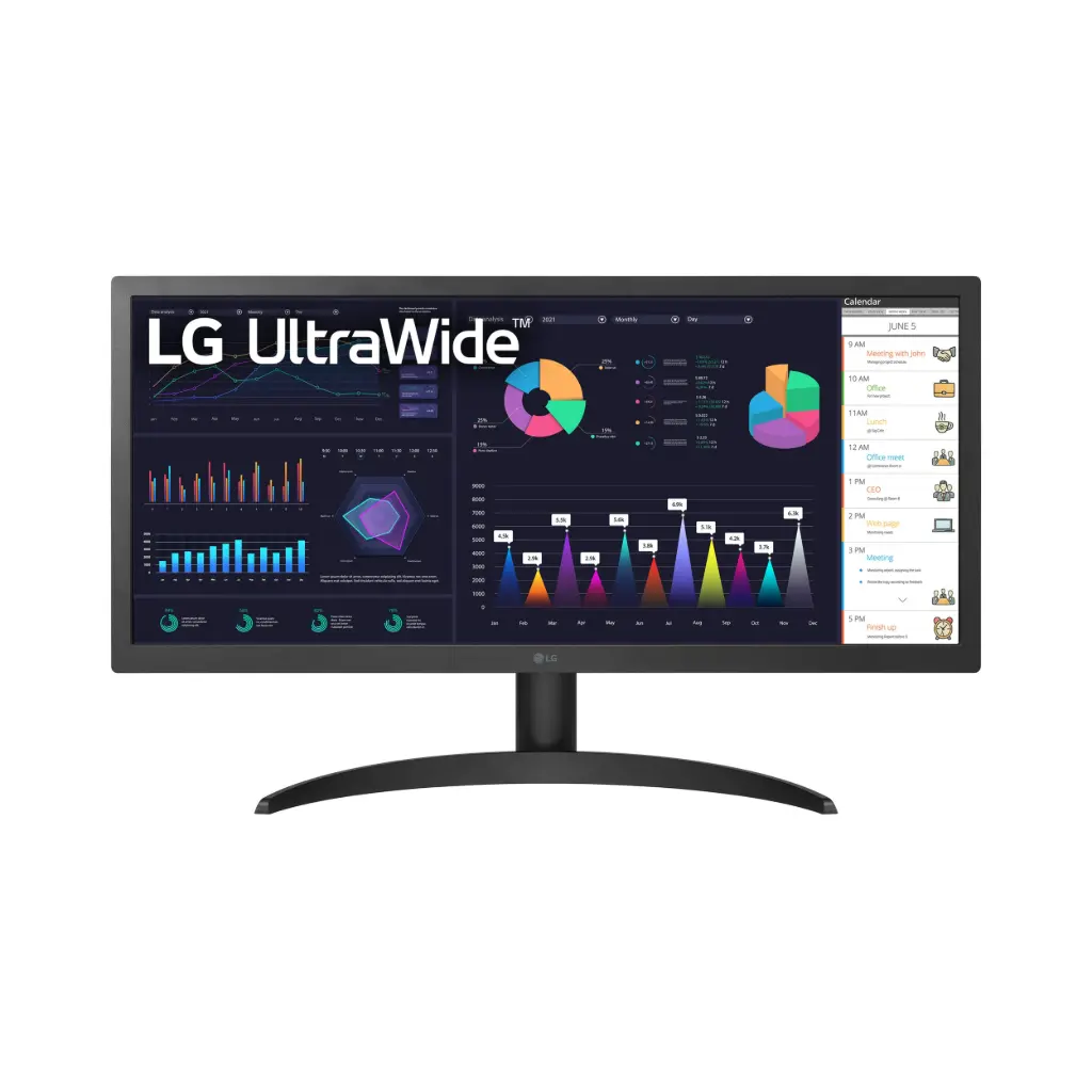 Monitor LED 26" LG 26WQ500-B | UWFHD 75Hz 1ms | 2XHDMI