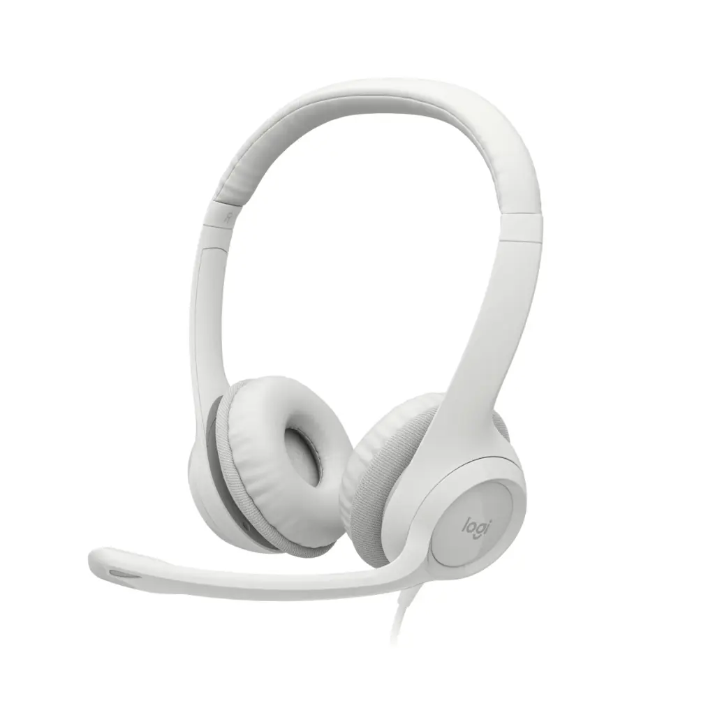Audifono C/Mic Logitech H390 USB 981-001285 Blanco