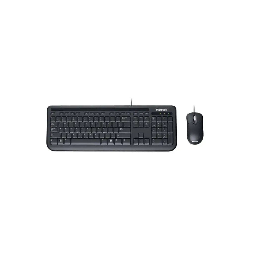 Kit de Teclado y Mouse Alambrico Microsoft Ingles 3J2-00001
