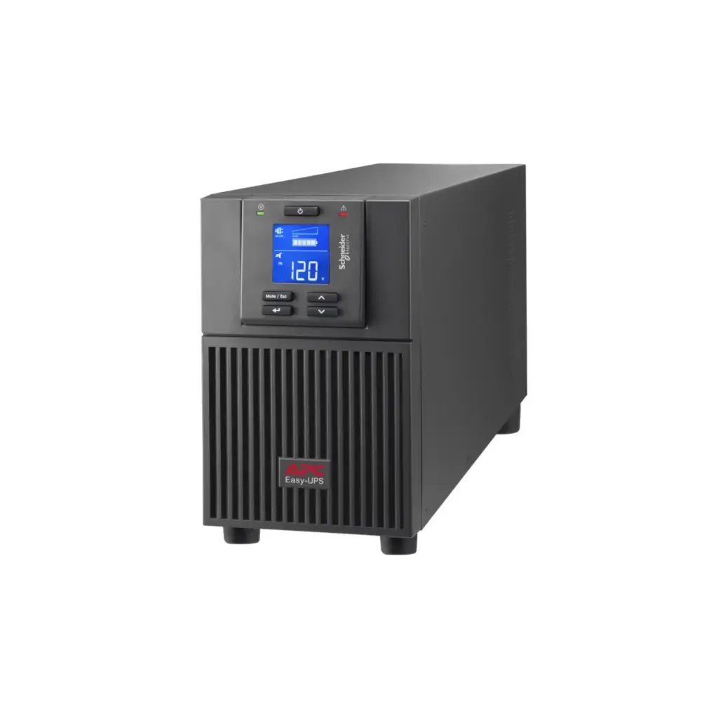 UPS APC SAI EASY EN LINEA SRV 2000VA/1600W SERIAL / USB 120V 4 SALIDAS RESPALDO NEGRO SRV2KA TORRE