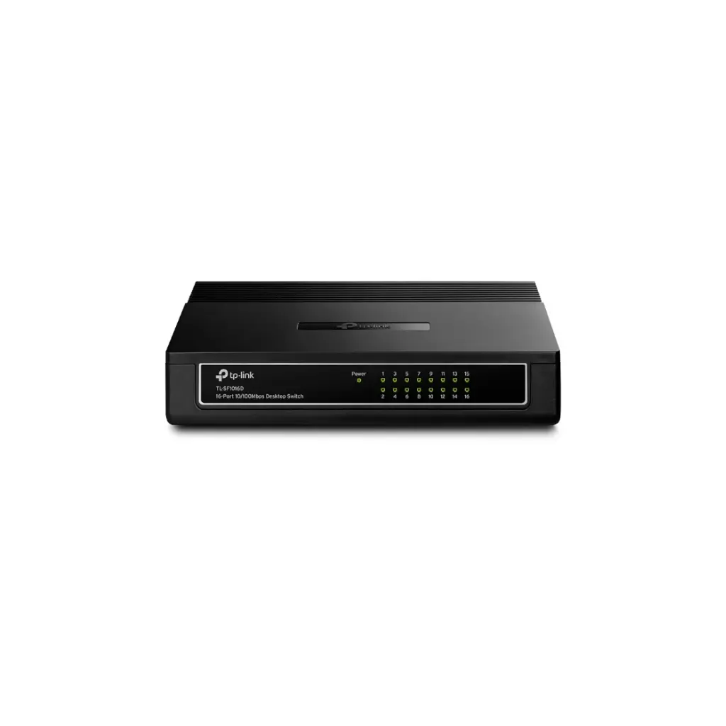 Switch de 16 Puertos TPLINK TL-SF1016D Desktop 10/100M N/D