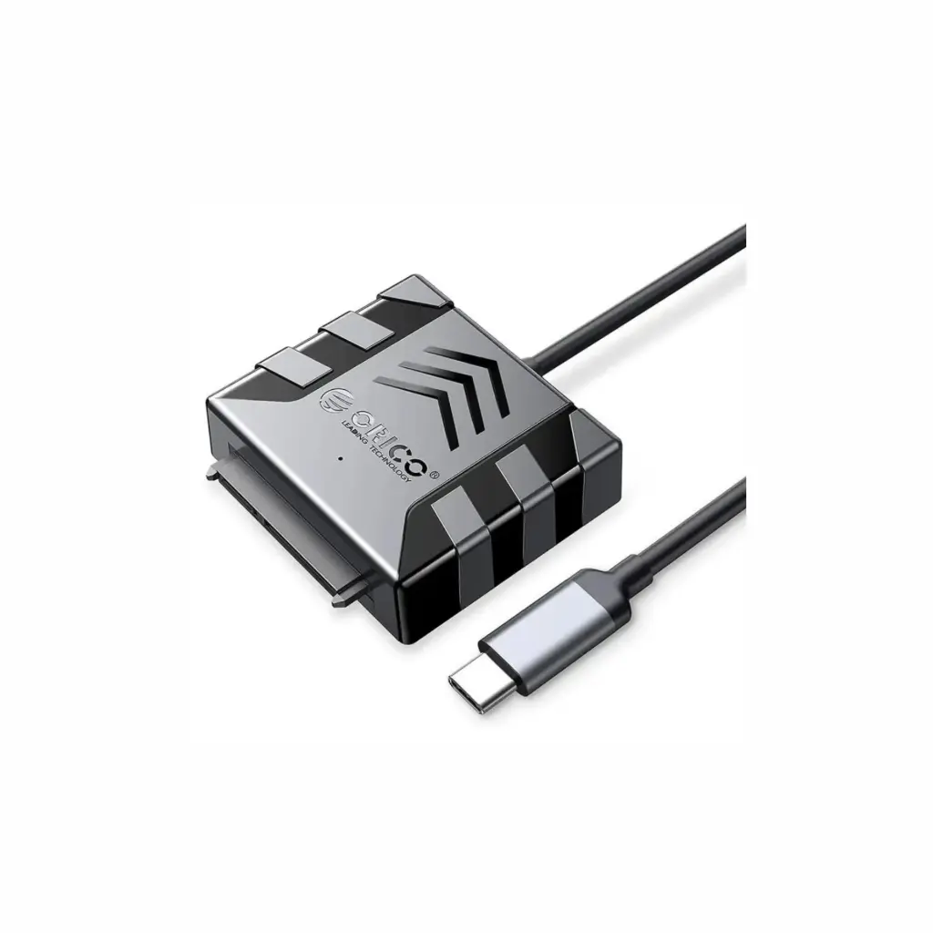 Adaptador USB-C a SATA 2.5/3.5 Orico UTS1-3C-03-BK-BP Negro