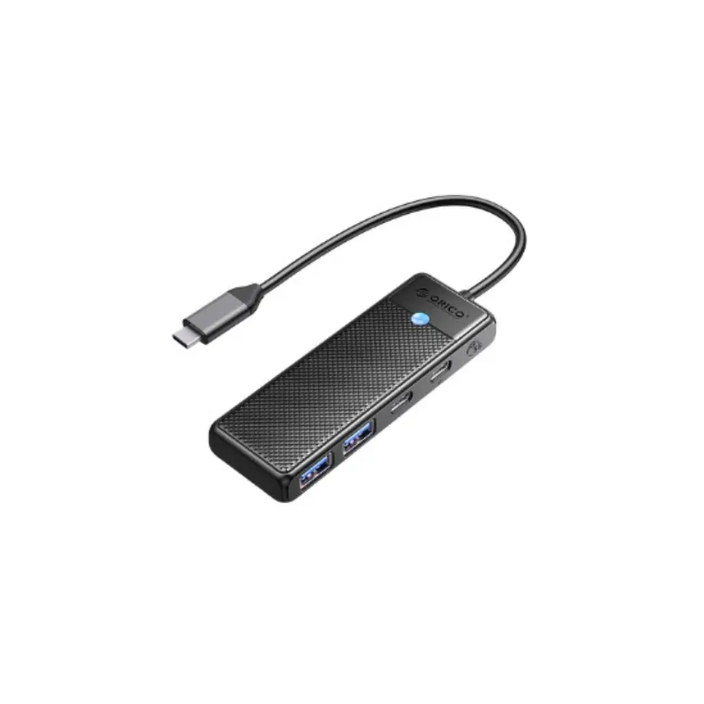 HUB USB-C 2 Puertos USB-C + 2 USB 3.0 Orico PAPW2AC-C3-015-BK-EP