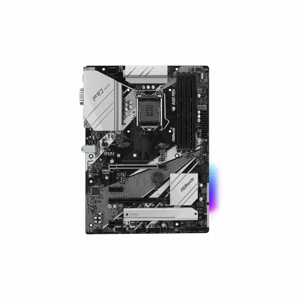 Tarjeta Madre PC LGA1200 10Gen / 11Gen Asrock B460 PRO4 DDR4 90-MXBCN0-A0UAYZ