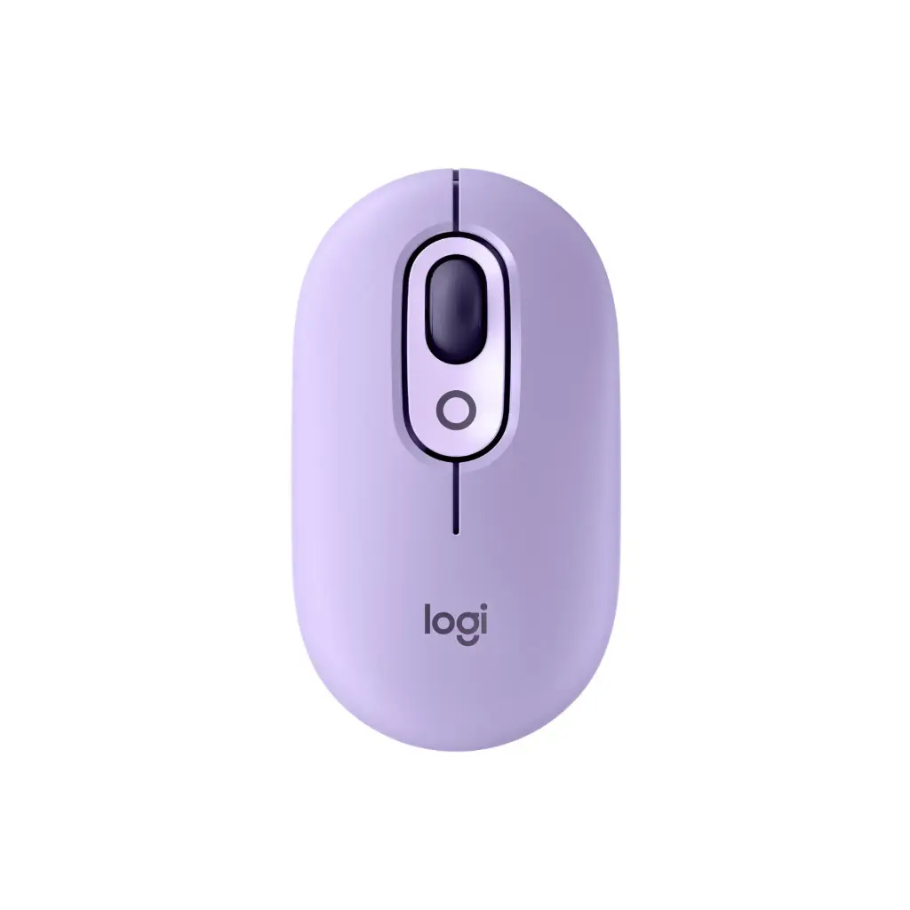 Mouse Inalambrico Logitech Pop 910-006647 Morado