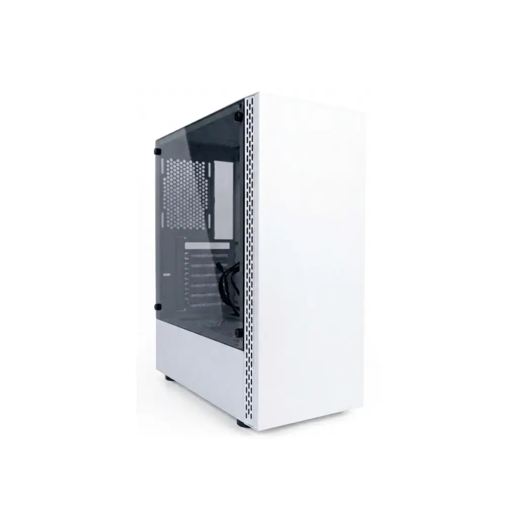 Case P/Computadora GAMEKM Armor Sin Fuente / No Ventiladora Blanco