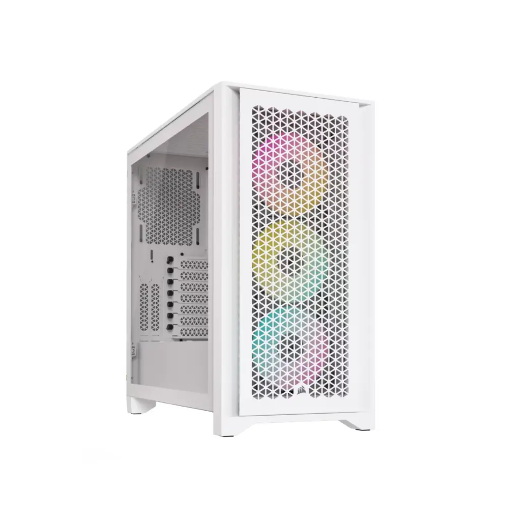 Case P/Computadora Corsair 4000D RGB AIRFLOW CC-9011241-WW Blanco