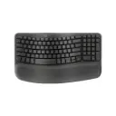Teclado Inalambrico Logitech Ergonomico Wave Keys Negro 920-012278 Español