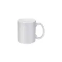 Sub/Taza de Ceramica para Sublimacion Spectra Silver 11oz/330ml Brillantina SP11GT-S