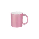 Sub/Taza de Ceramica para Sublimacion Spectra Rosado 11oz/330ml Brillantina SP11GT-P