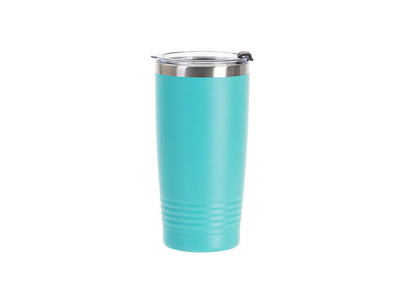 Vaso Spectra Acero Inoxidable Mint Green 20oz/600ml Tapa Transparente para grabado Laser SP40PS-600MG