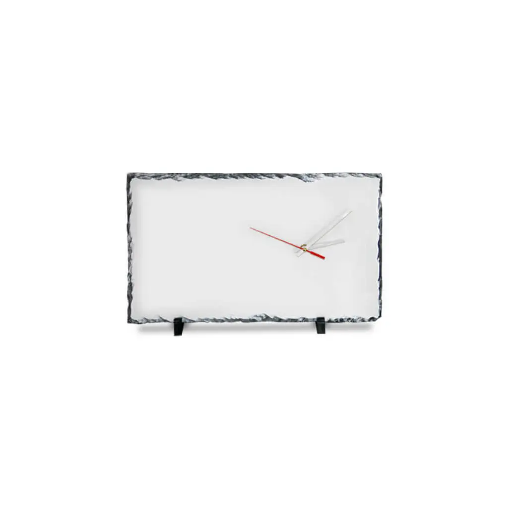 Sub/Retratera Granito para Sublimacion Spectra Blanco 25CM x 40CM + Reloj SPBH37-L