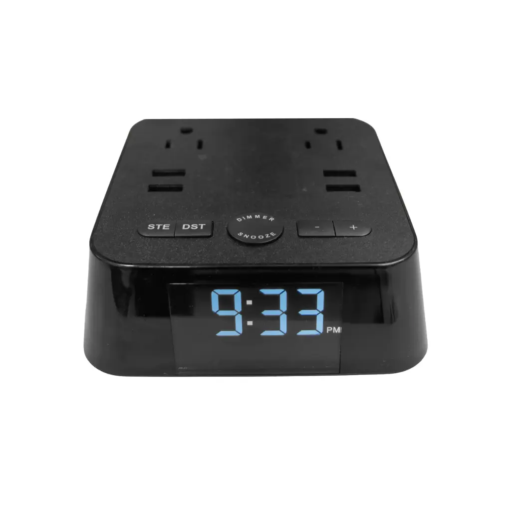 Reloj Digital con Conectores para cargador + USB 3.0